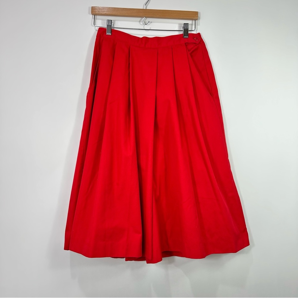 Summit Sportswear Vintage Culottes Red  14